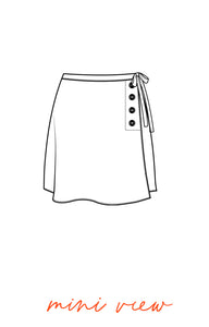 Belle Wrap Skirt Pattern