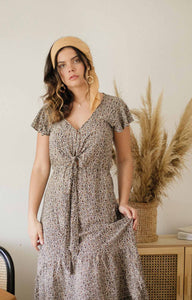 Dusky Rose Dress Pattern